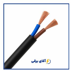 کابل افشان مسی 10 * 2 نیکو رسا کابل بهین (کلاف 100 متری)