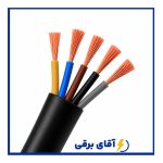 کابل افشان مسی 10 * 5 نیکو رسا کابل بهین (کلاف 100 متری)